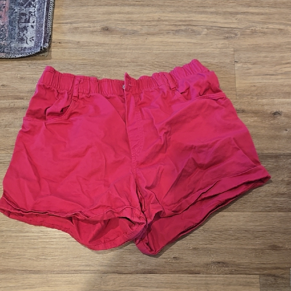 Women's Red Shorts